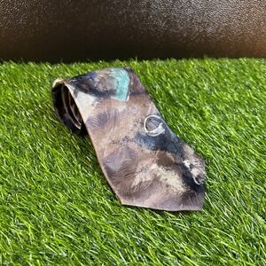 Towncraft Abstract Art Necktie Business Casual Tie Polyester Mens